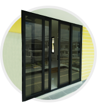 High performance sliding door