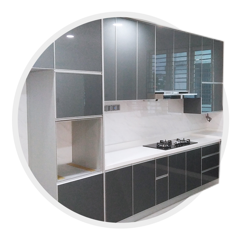 Aluminium Kitchen Cabinet